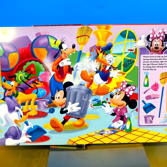 DISNEY MICKEY MOUSE CLUBHOUSE VTG 2011 FIRSt LOOK AND FIND BOOK DISNEY JUNIOR - Picture 4 of 15